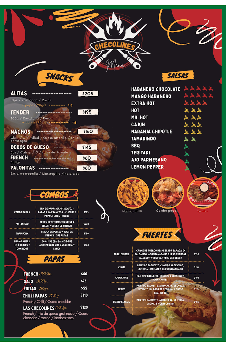 Parque La Huerta Menu - Image 4