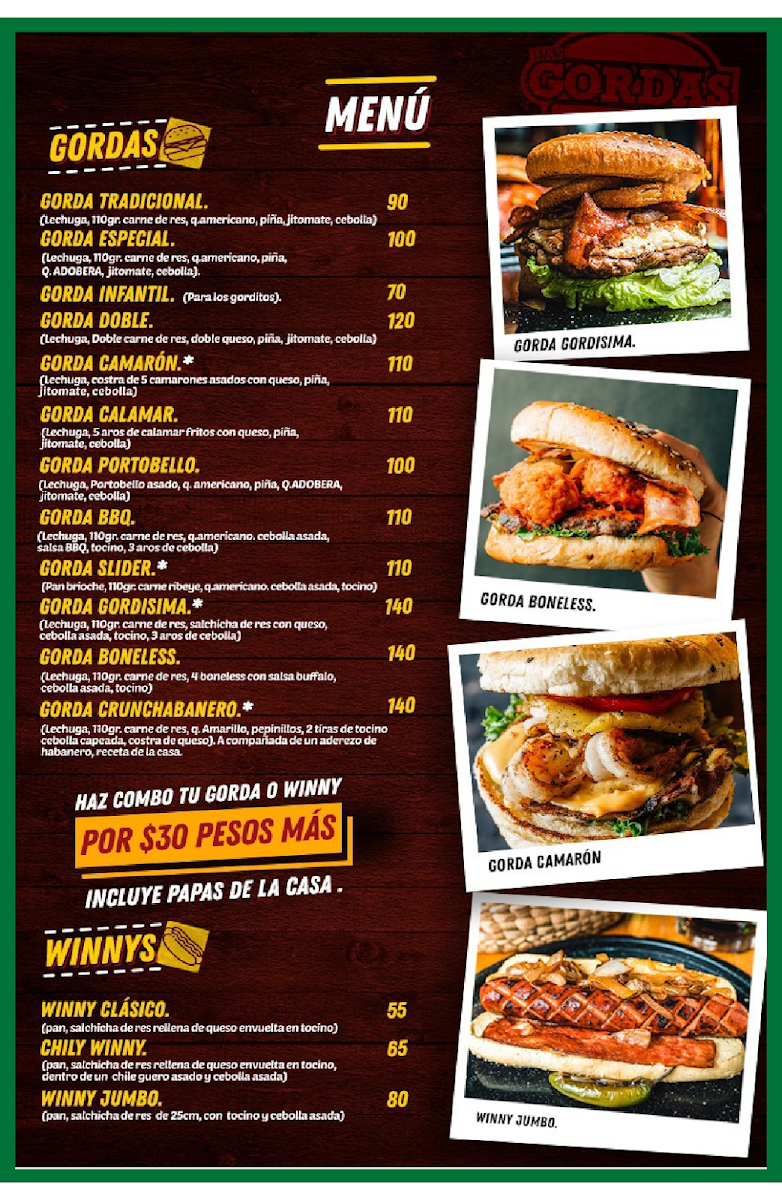 Parque La Huerta Menu - Image 5