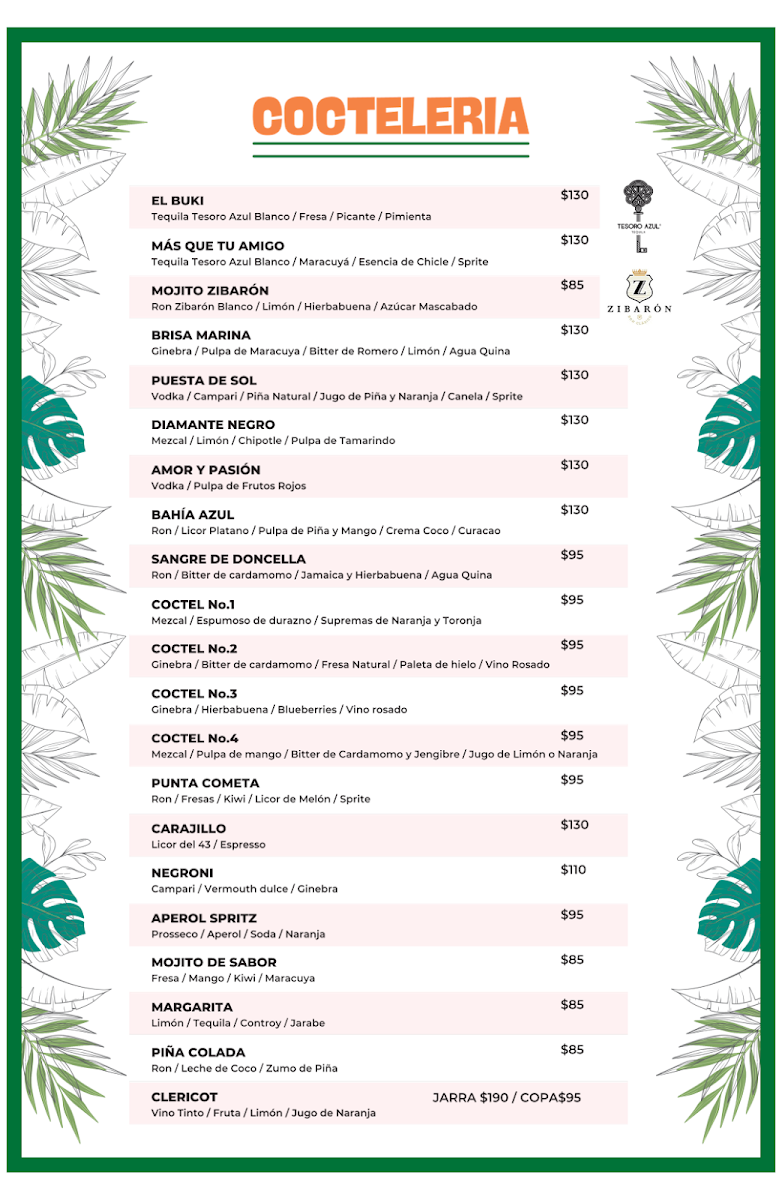 Parque La Huerta Menu - Image 6